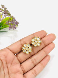 Thumbnail for Polki Flower Sud Earrings