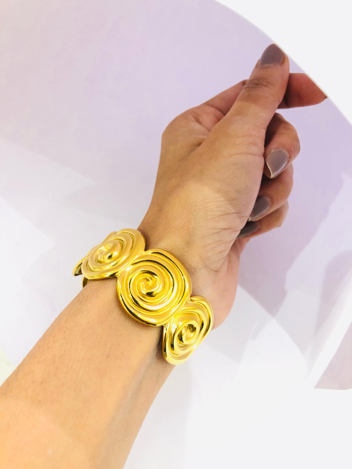 Golden Statement Bracelet