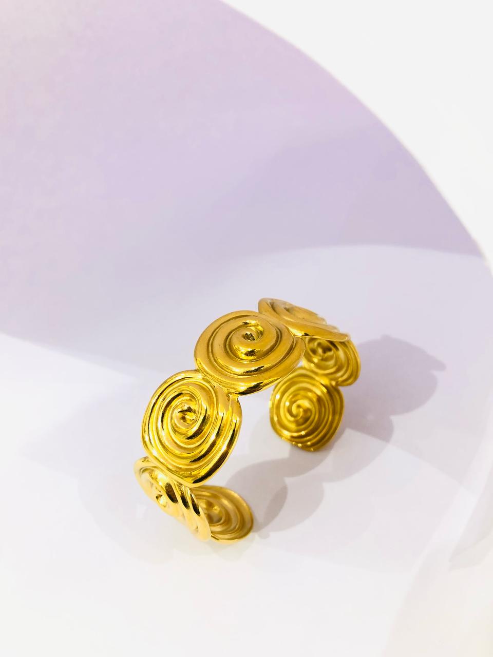 Golden Statement Bracelet