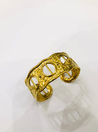Thumbnail for Round Bold Golden Bracelet