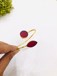 Thumbnail for Maroon Stone Bracelet