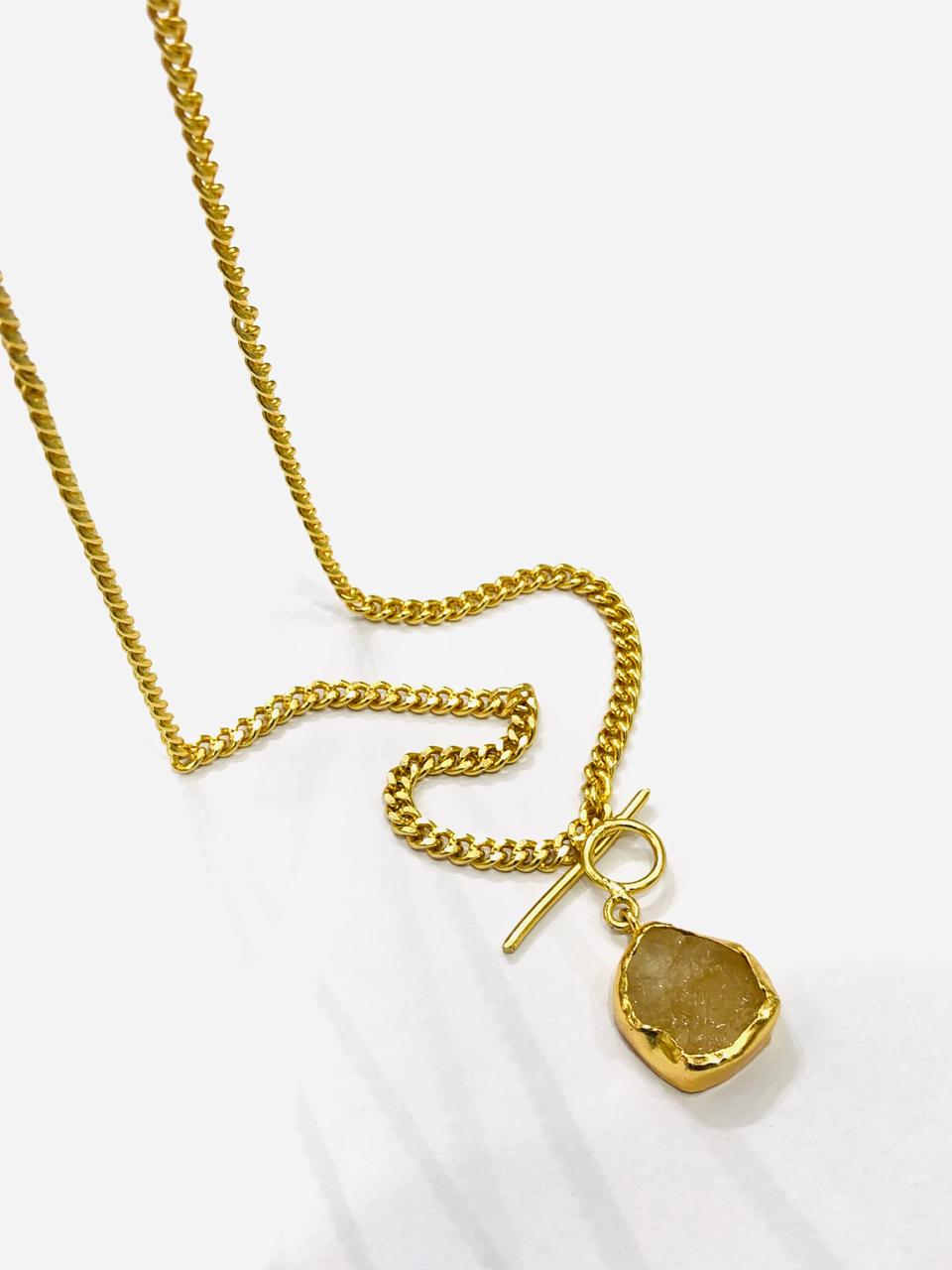 Yellow Stone Long Chain