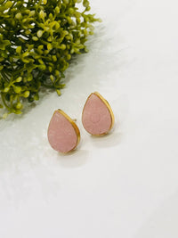 Thumbnail for Pink Drop Earrings