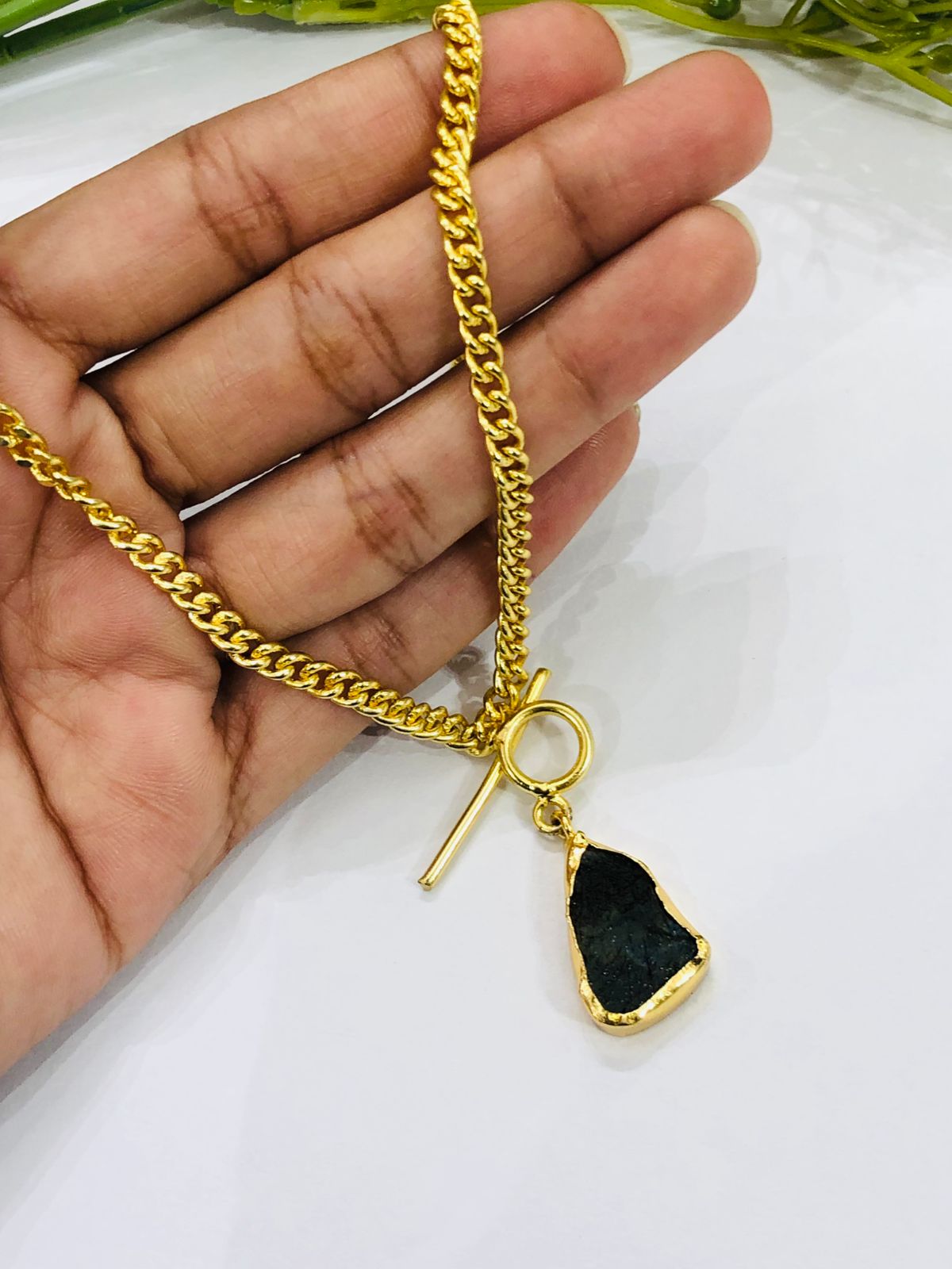 Small Turquoise Stone Chain
