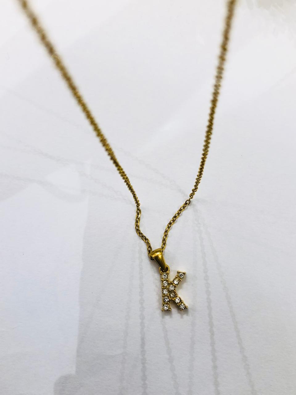 K Stone Initial Chain