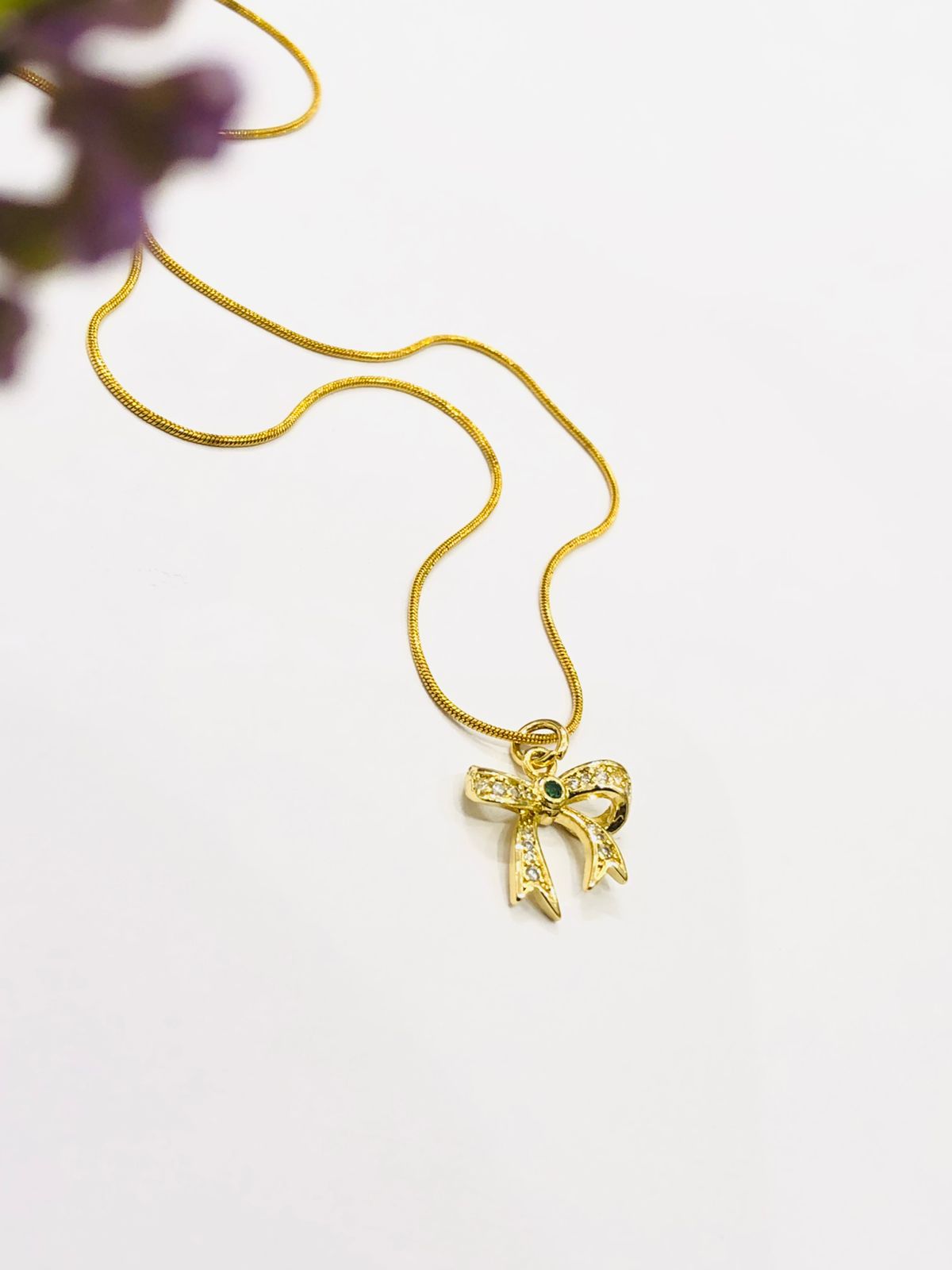 Shinning Bow Chain