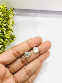 Thumbnail for Small Moon Stud Earrings
