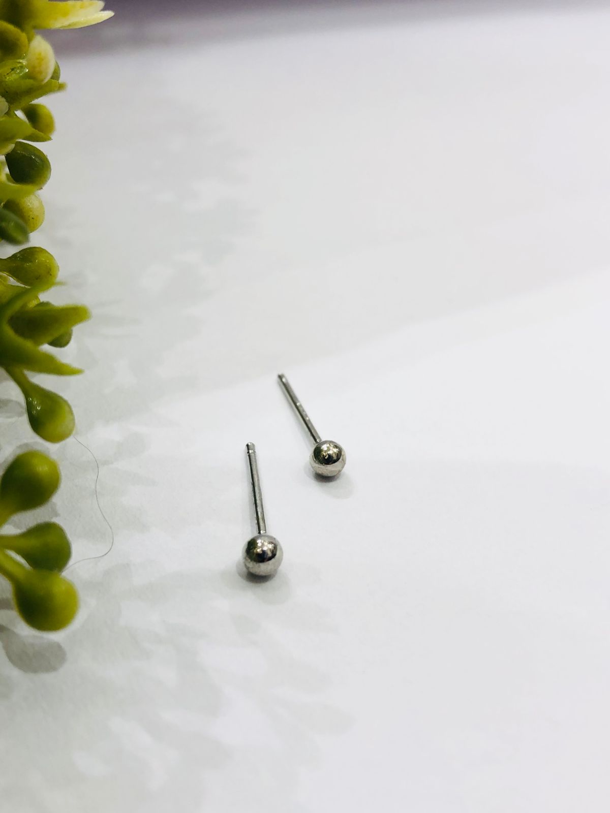 Small Ball Stud Earrings