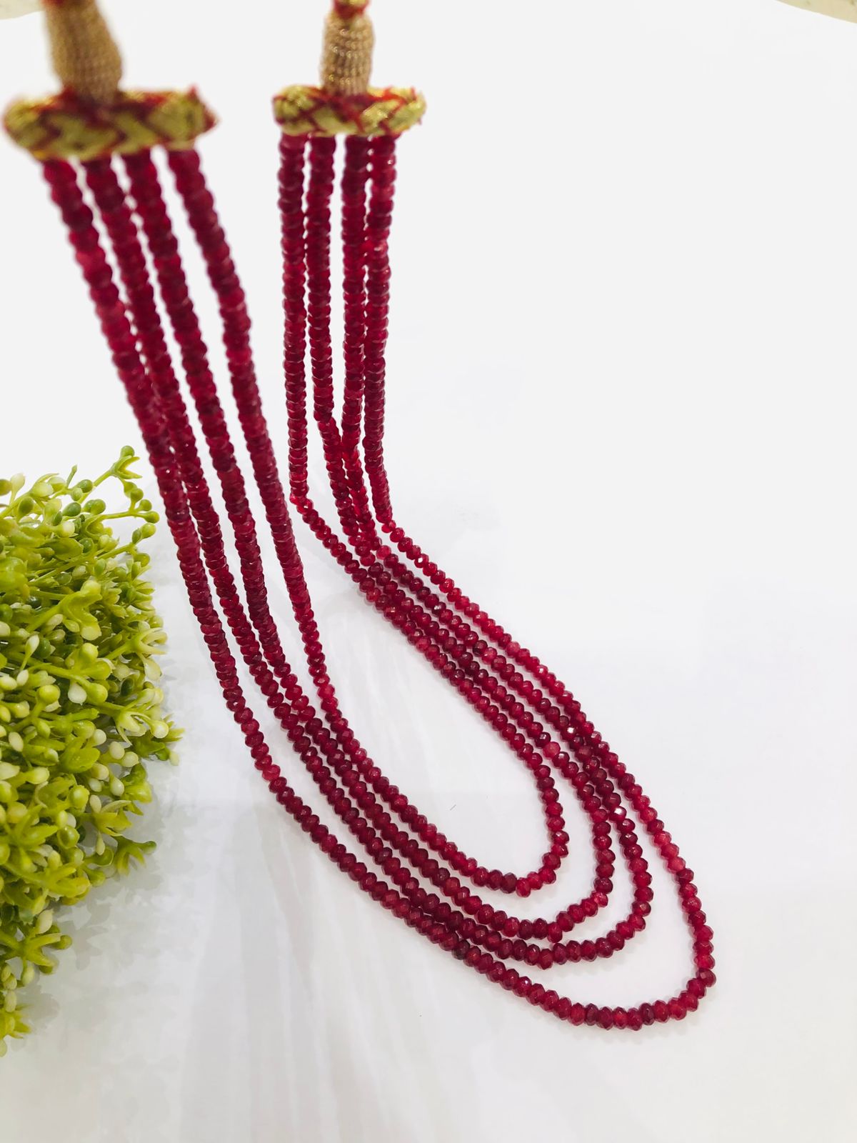 Red Beads Necklace