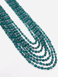 Thumbnail for Dark Green Beads Necklace