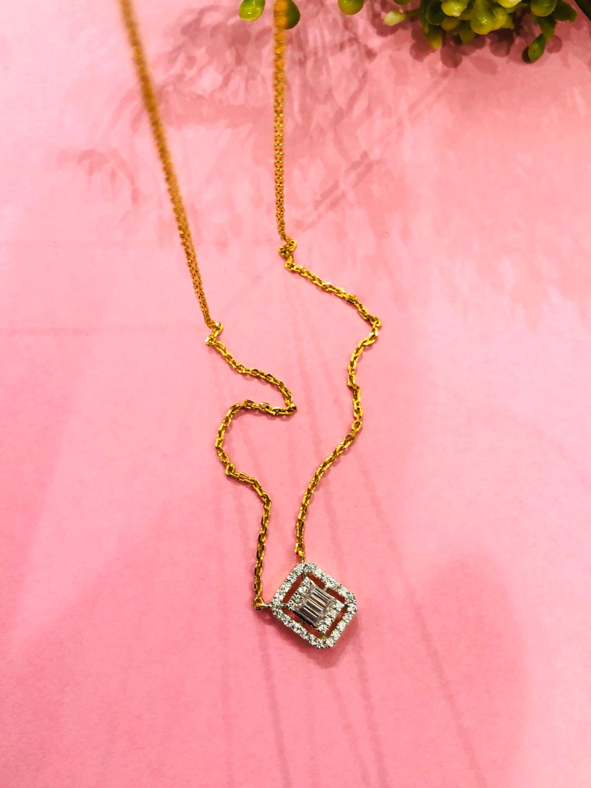 925 Silver Golden Chain