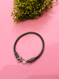 Thumbnail for 925 Silver Braid Oxidised Bracelet