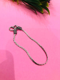 Thumbnail for 925 Silver Sleek Oxidised Bracelet