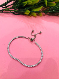Thumbnail for 925 Silver Stone Tennis Bracelet