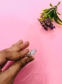 Thumbnail for 925 Silver Stone Baguette Ring