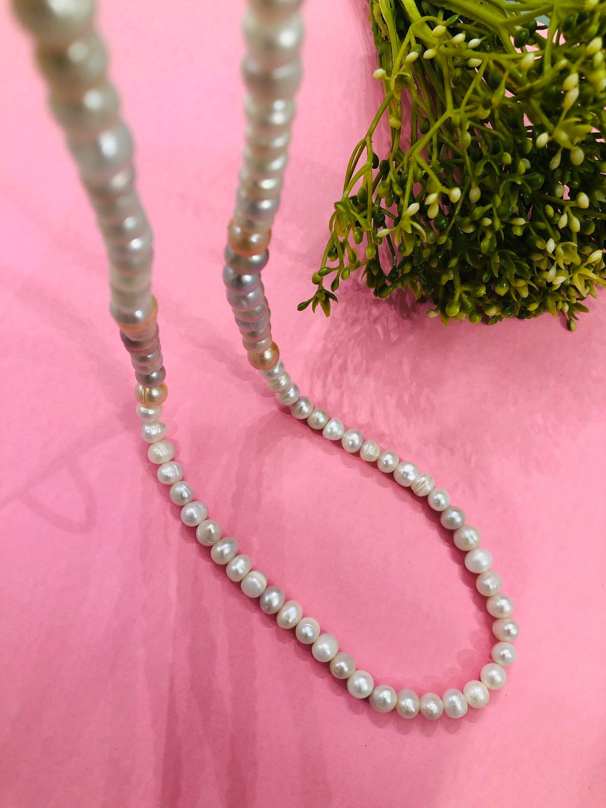 Soft Radiance Pearl Necklace