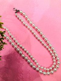 Thumbnail for Double Layer Pearl Necklace