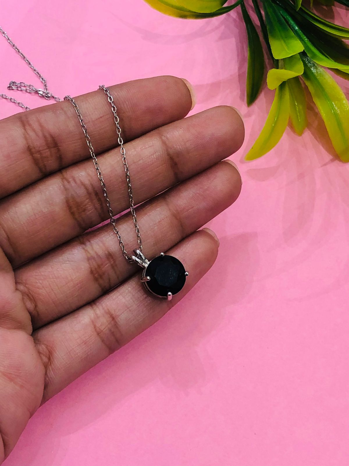 Black Stone Chain