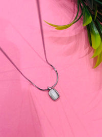 Thumbnail for Cute Silverish Stone Chain