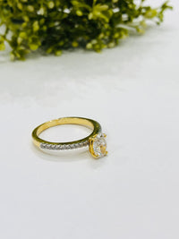 Thumbnail for 925 Sleek Gold Plated Ring