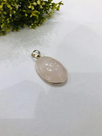 Thumbnail for 925 Silver Rose Quartz Pendant