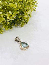 Thumbnail for 925 Silver Aqua Pendant