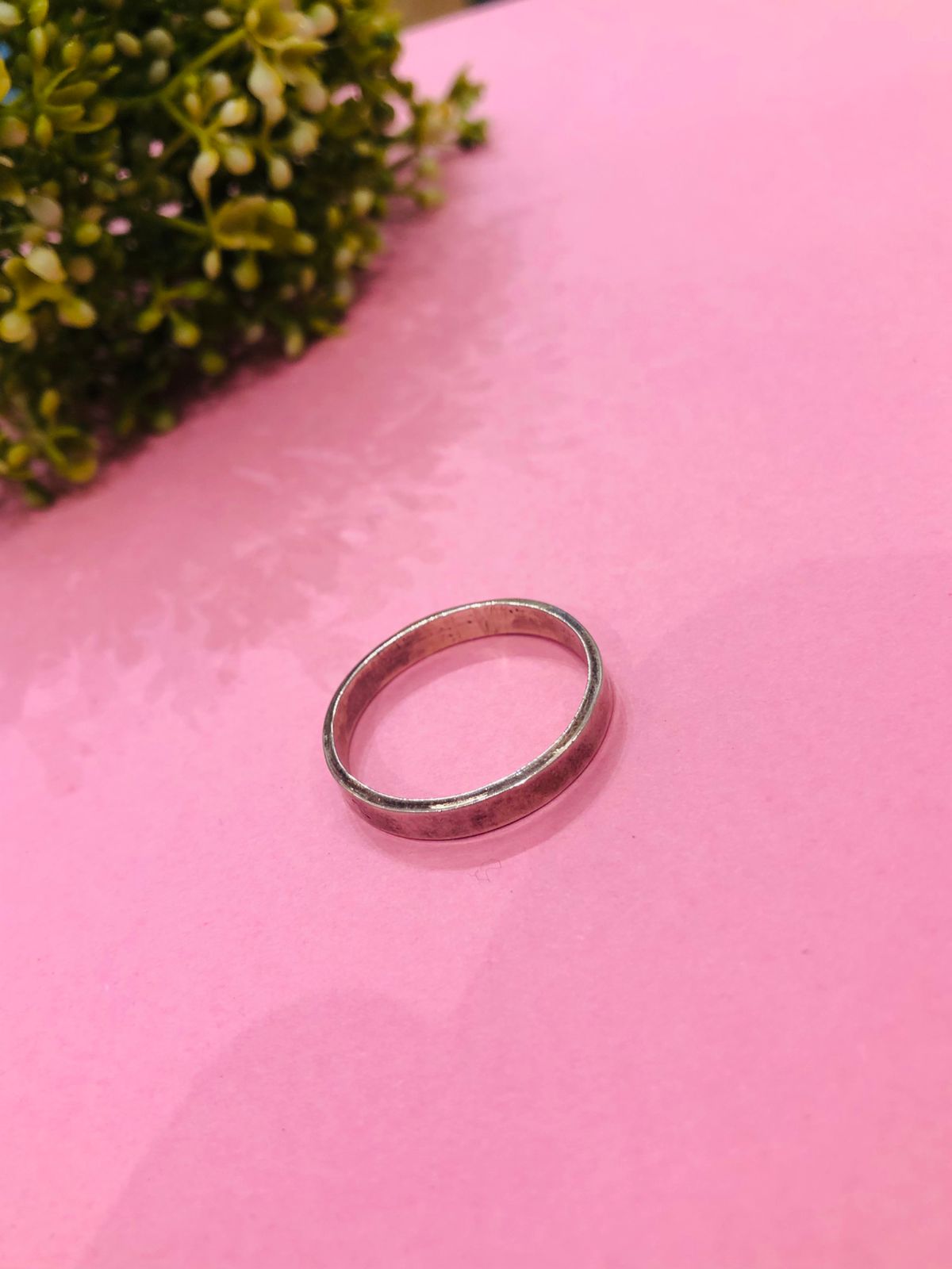 925 Silver Men Band Ring