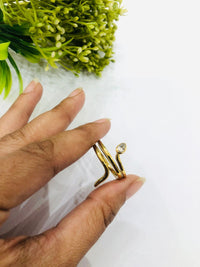 Thumbnail for Golden Snake Ring