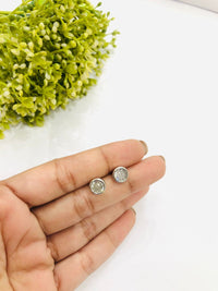 Thumbnail for 925 Small Round Stud Earrings