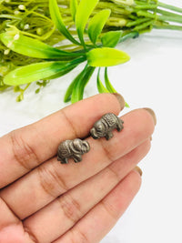 Thumbnail for 925 Silver Elephant Earrings