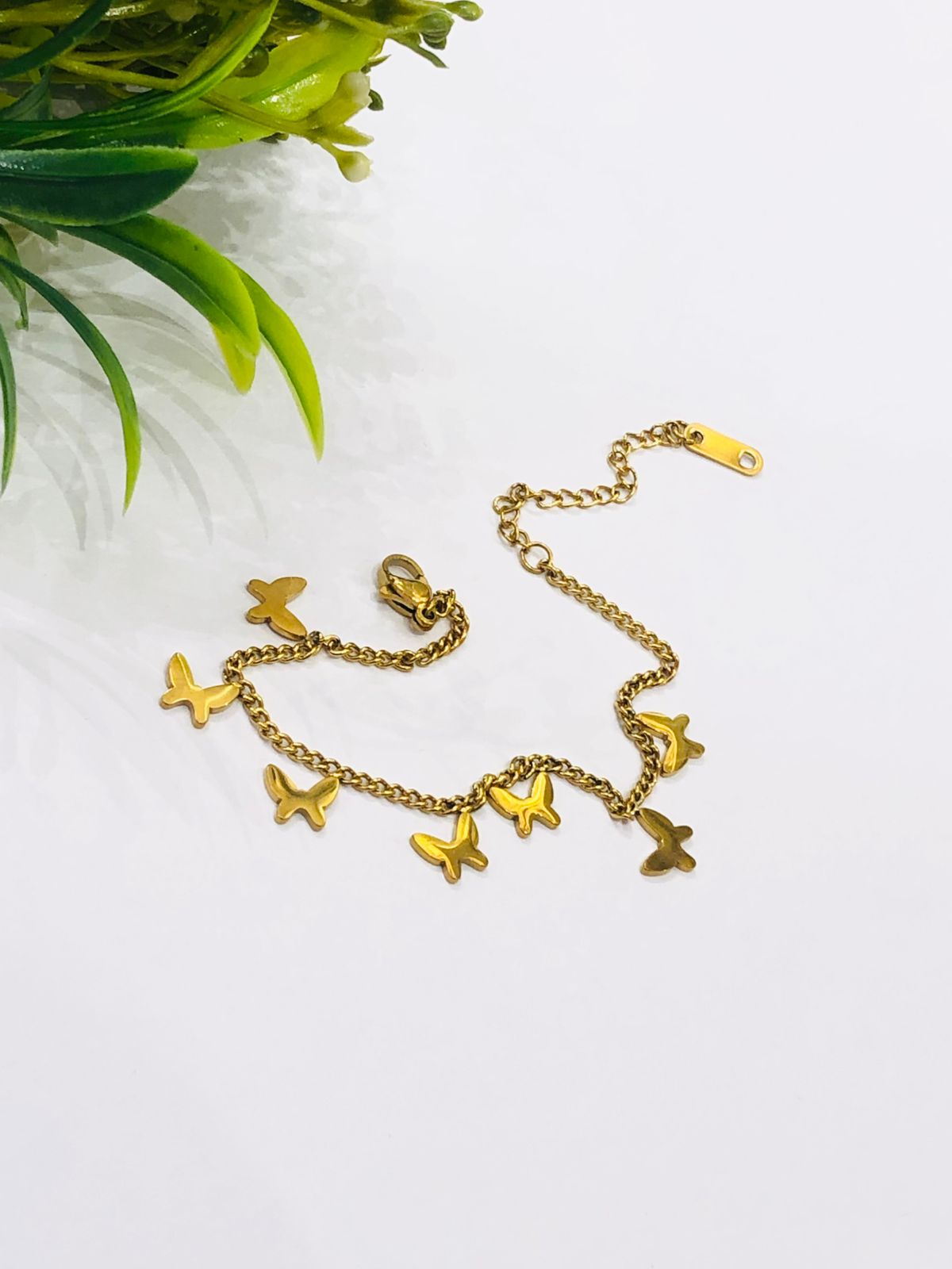 Butterfly Chain Bracelet