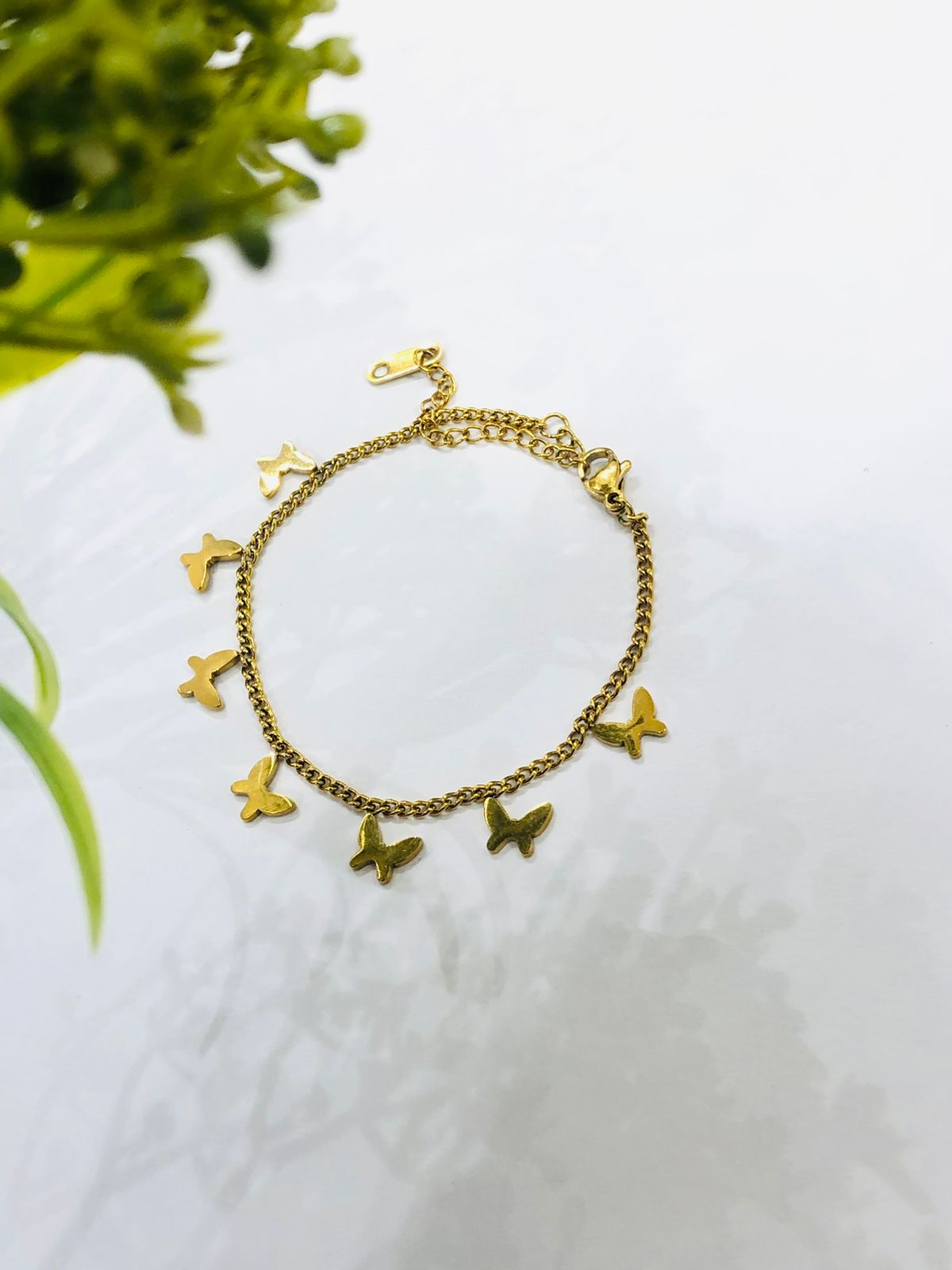 Butterfly Chain Bracelet