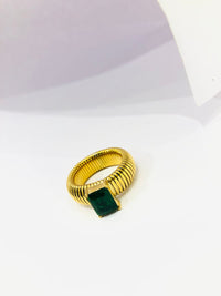 Thumbnail for Green Stone Golden Ring