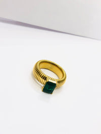 Thumbnail for Green Stone Golden Ring