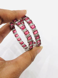 Thumbnail for Red Hoop Earrings