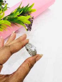 Thumbnail for 925 Silver Bold Stone Ring