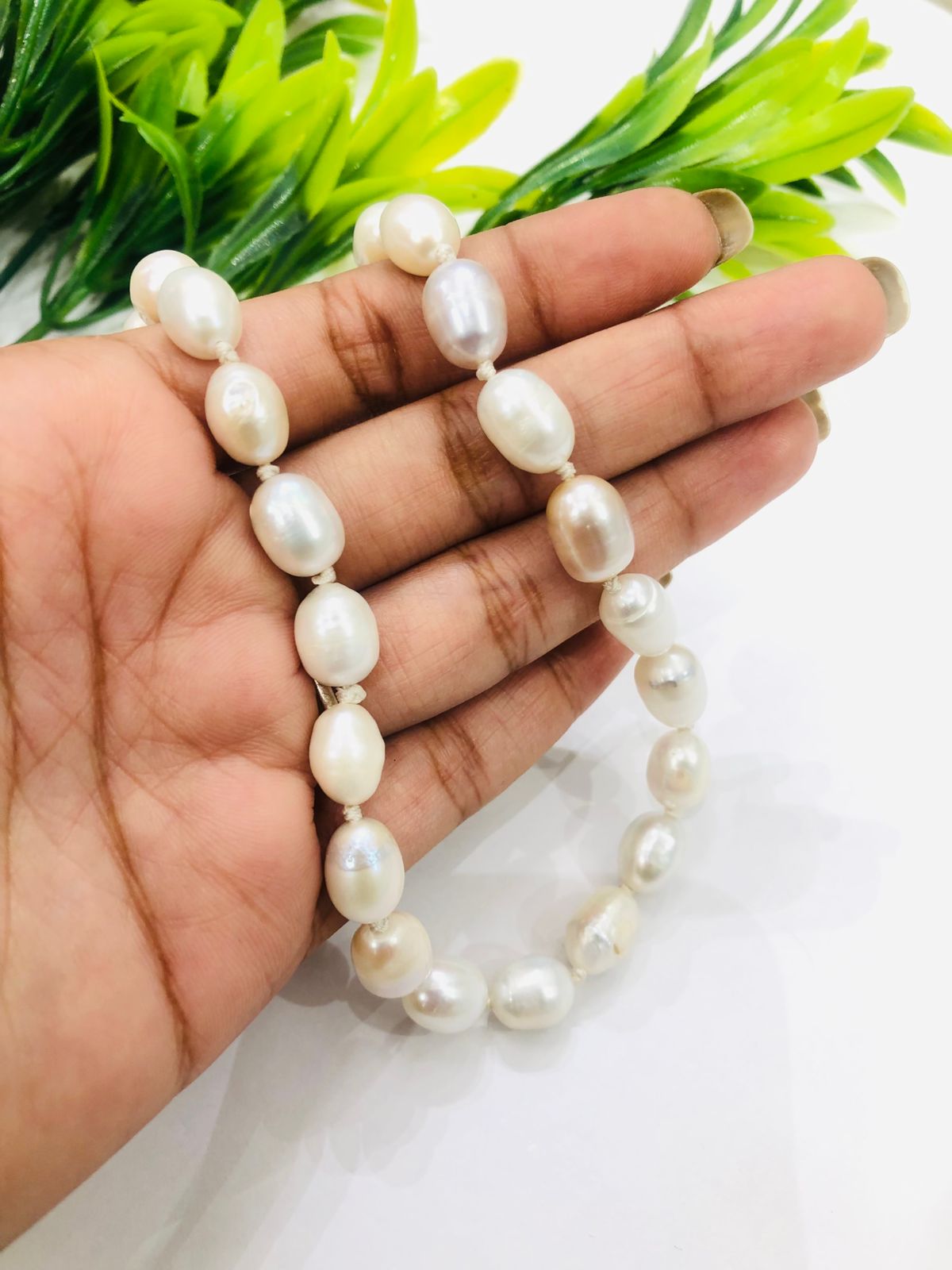 Rice Pearl Necklace