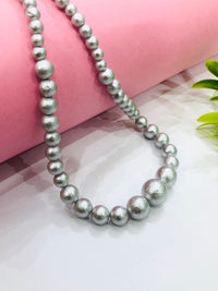 Thumbnail for Grey Pearl Necklace