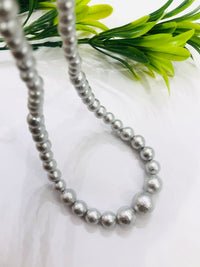 Thumbnail for Grey Pearl Necklace