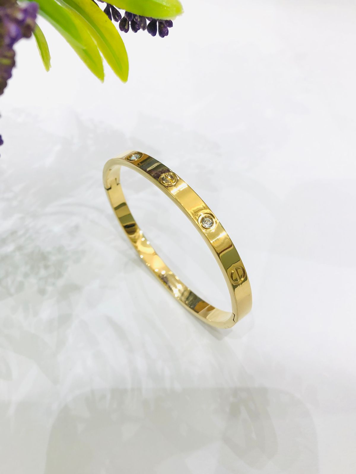 Golden Stone Bracelet