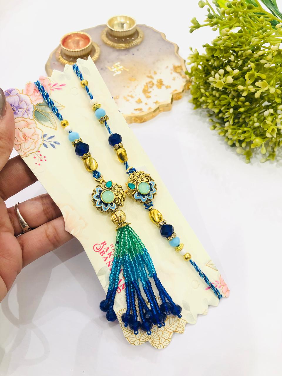 Peacock Rakhi