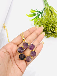 Thumbnail for Purple Flower Pendant