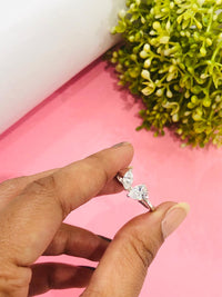 Thumbnail for 925 Silver Drop Leaf Ring