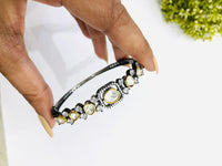 Thumbnail for Oxidised Polki Bracelet