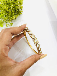 Thumbnail for Sleek Dull Polki Bracelet