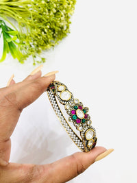 Thumbnail for Emerald Ruby Polki Bracelet