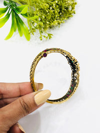 Thumbnail for Emerald Ruby Polki Bracelet