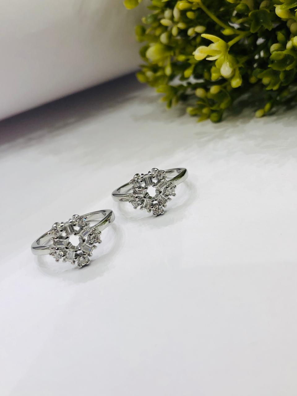 925 Silver Moonlit Toe Ring