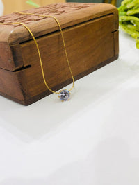 Thumbnail for Minimalist Stone Golden Chain