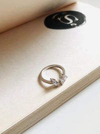 Thumbnail for 925 Silver Drop Leaf Ring